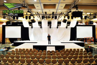 runway stage rental