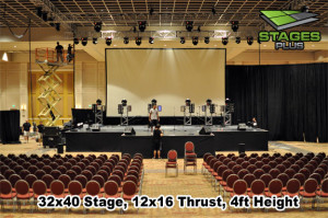 concert stage rental