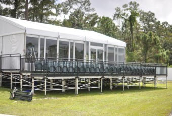 Tent floor rental